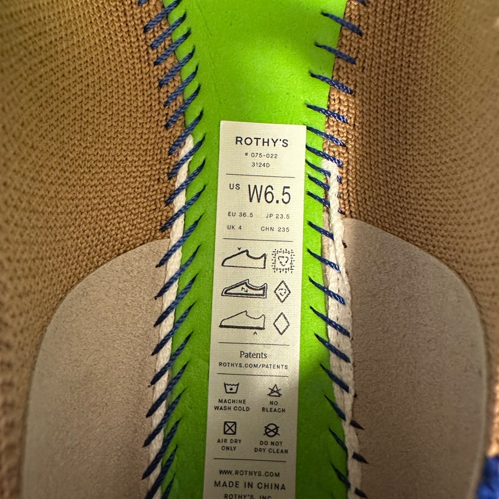 Rothy’s The Square Mary Jane in Wren 6.5 - Picture 6 of 9